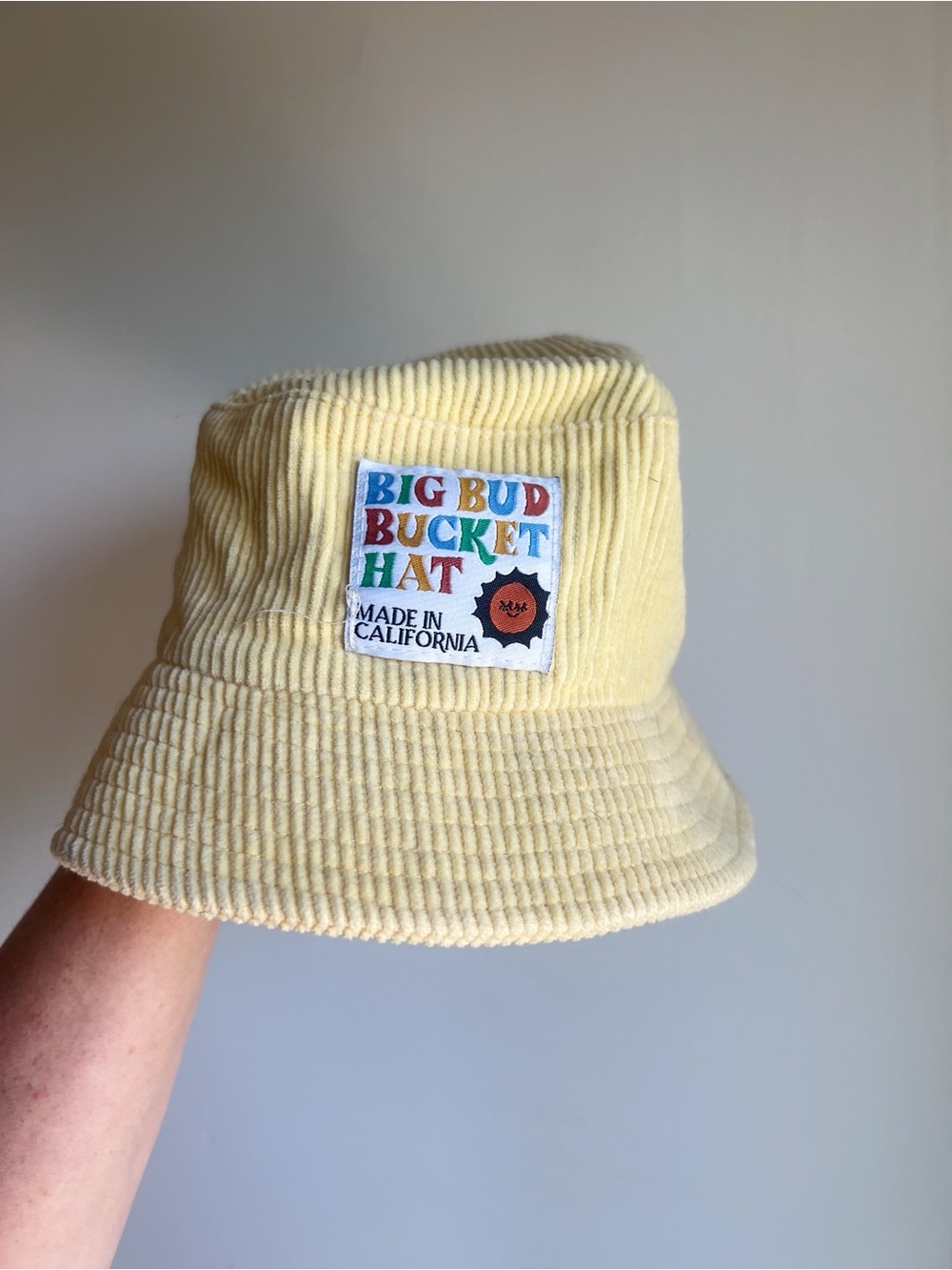 Big Bud Bucket Hat in Butter Yellow